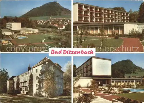 Bad Ditzenbach Kurmittelhaus Heilbad Kat. Bad Ditzenbach