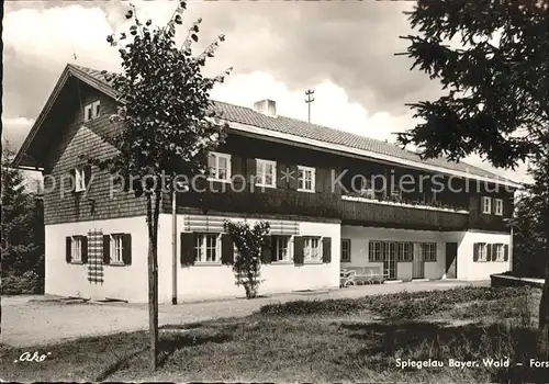 Spiegelau Forsthaus Bayerischer Wald Kat. Spiegelau