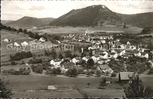 Bad Ditzenbach Blick auf Oberbergfelsen Kat. Bad Ditzenbach