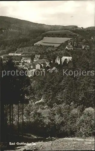 Bad Gottleuba Berggiesshuebel Ortsblick Kat. Bad Gottleuba Berggiesshuebel