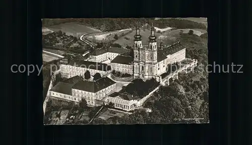 Bad Staffelstein Schloss Banz Fliegeraufnahme Kat. Bad Staffelstein