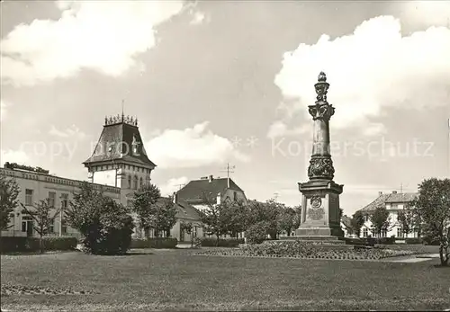 Putbus Ruegen Markt Denkmal Kat. Putbus