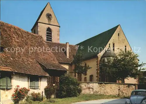 Loerrach Kirche Roetteln Kat. Loerrach