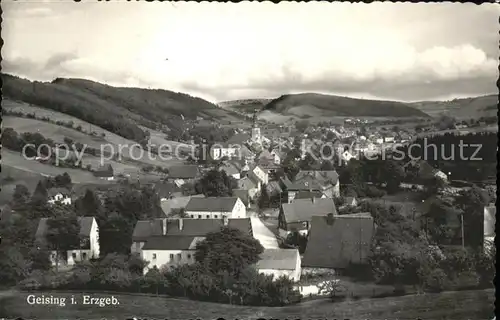 Geising Erzgebirge Ortsblick / Geising Osterzgebirge /Saechsische Schweiz-Osterzgebirge LKR