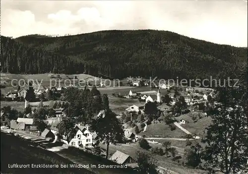 Enzkloesterle Ortsblick Kat. Enzkloesterle