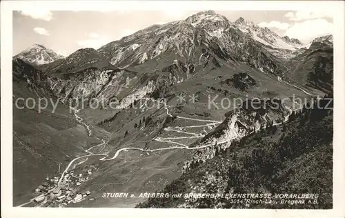 Stuben Vorarlberg am Arlberg Flexenstrasse Gebirgspass Kat. Kloesterle