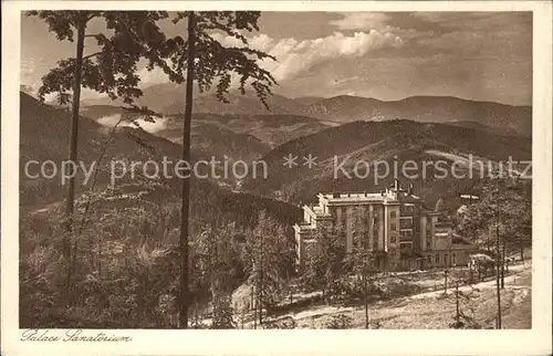 Semmering Niederoesterreich Palace Sanatorium Kat. Semmering