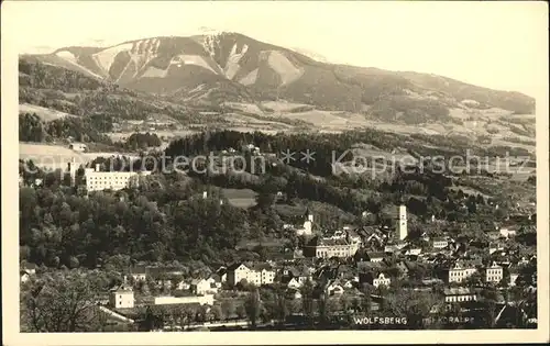 Wolfsberg Kaernten Panorama Kat. Wolfsberg