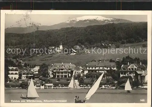 Velden Woerthersee Moesslacherstrand /  /