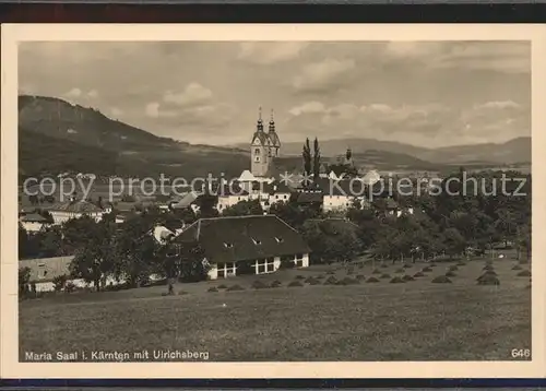 Maria Saal Kaernten mit Ulrichsberg Kat. Maria Saal