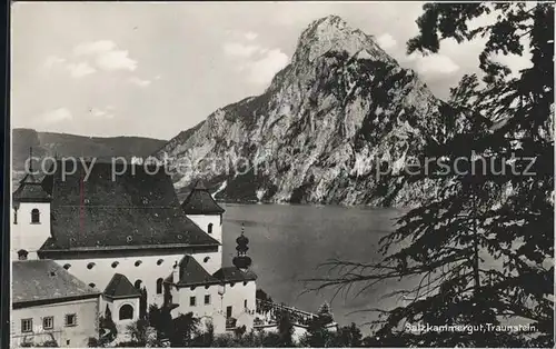 Traunstein Niederoesterreich Teilansicht Kat. Traunstein