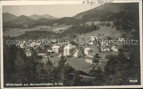 Mitterbach Erlaufsee an der Mariazellerbahn Kat. Mitterbach am Erlaufsee