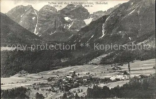 Stubaital Telfes Schlicekrspitzen Kat. Neustift im Stubaital