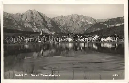 Seefeld Tirol Wettersteingebirge Kat. Seefeld in Tirol