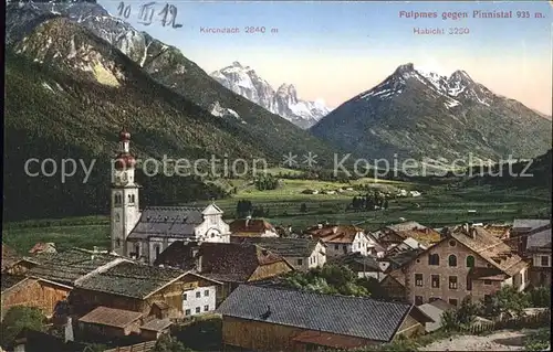 Fulpmes Tirol Pinnistal Kirchdach Habicht Kat. Fulpmes