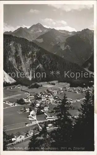 Mayrhofen Zillertal Ahornspitze  Kat. Mayrhofen