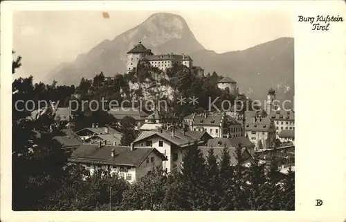 Kufstein Tirol Burg Kat. Kufstein