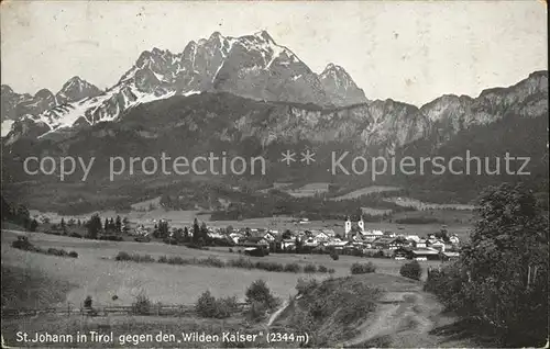 St Johann Tirol Wilden Kaiser Kat. St. Johann in Tirol