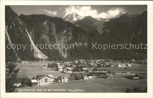 Mayrhofen Zillertal Ahornsp. Kat. Mayrhofen