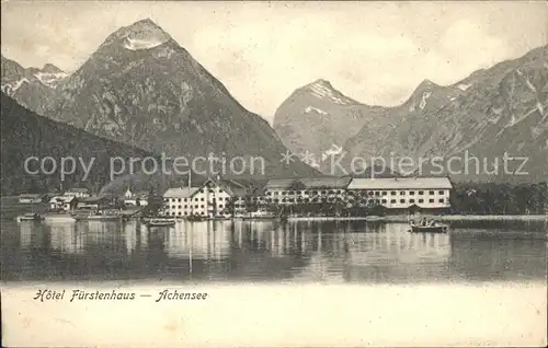 Achensee Hotel Fuerstenhaus Kat. Eben am Achensee