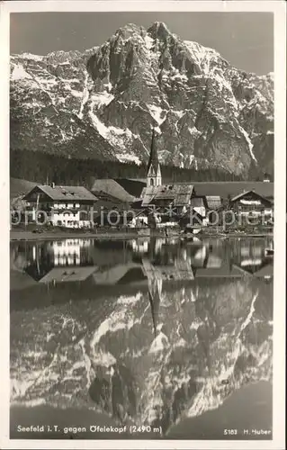 Seefeld Tirol oefelekopf Kat. Seefeld in Tirol