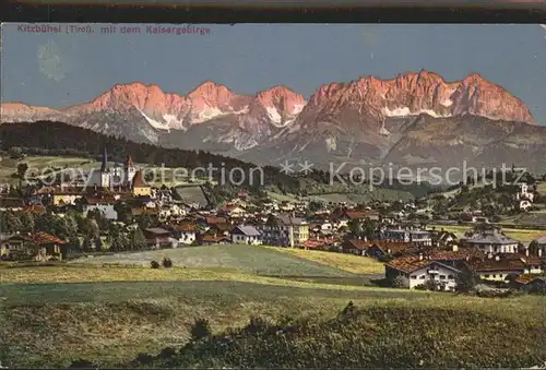 Kitzbuehel Tirol Kaisergebirge Kat. Kitzbuehel