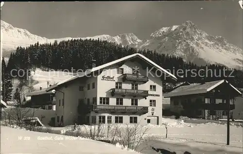 Wilder Kaiser Scheffau Tirol Gasthof Cafe Kat. Wildermieming