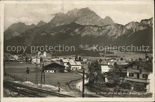 St Johann Tirol Kaisergebirge Kat. St. Johann in Tirol