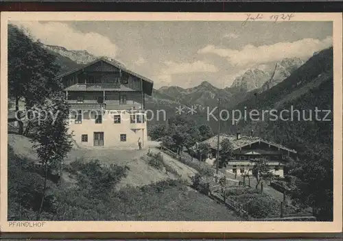 Kufstein Tirol Pfandlhof Kaiserthal Kat. Kufstein