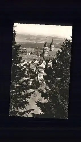 Freudenstadt Blick vom Finkenberg Hoehenluftkurort Kat. Freudenstadt