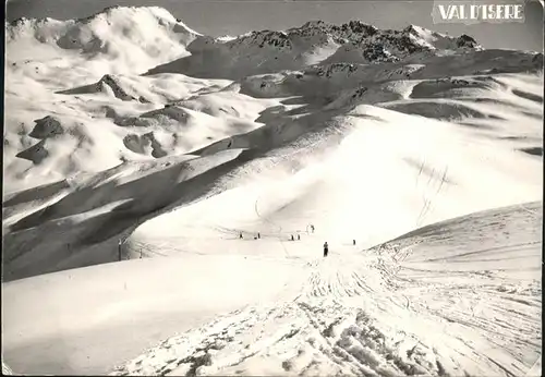 Val d Isere Skipiste Wintersportplatz Kat. Val d Isere