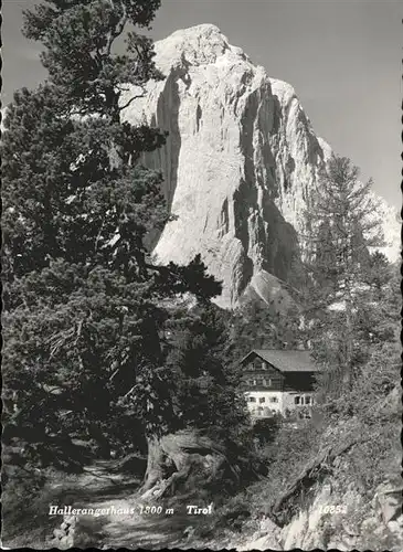 Scharnitz Hallerangerhaus Alpenvereinshuette Karwendelgebirge Kat. Scharnitz