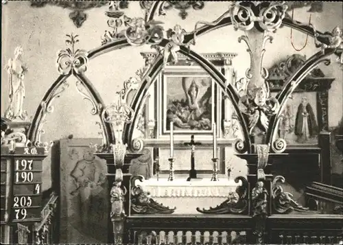 Osterwohle Altar in der Kirche Kat. Osterwohle
