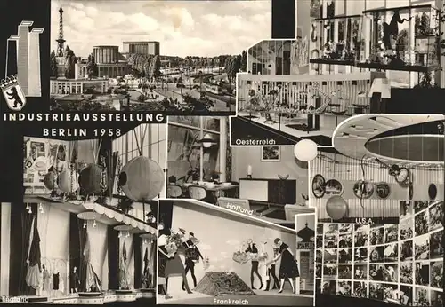 Berlin Industrieausstellung 1958 (Sonderstempel) Kat. Berlin