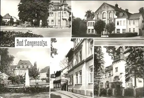 Bad Langensalza Karl Marx Platz u.Karl Liebknecht Haus Kat. Bad Langensalza