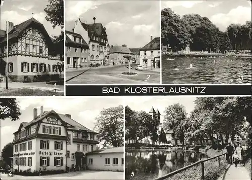Bad Klosterlausnitz Am Markt u.Bad Kat. Bad Klosterlausnitz