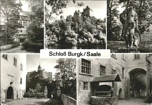 Burgk Saale Orla Kreis Schloss Burgk Kat. Burgk