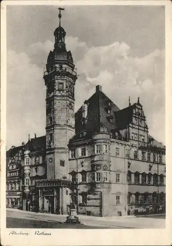 Altenburg Thueringen Rathaus / Altenburg /Altenburger Land LKR