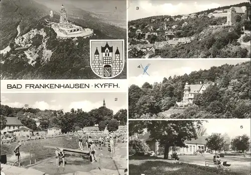 Bad Frankenhausen Soleschwimmbad Kindersanatorium Kyffhaeuser Kat. Bad Frankenhausen