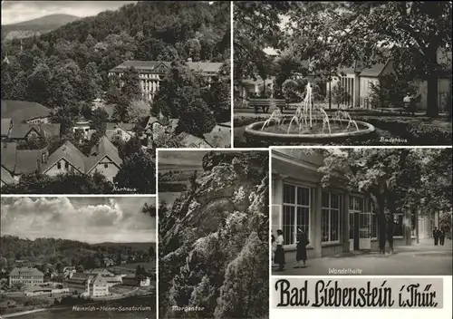 Bad Liebenstein Kurhaus Morgentor Wandelhalle Kat. Bad Liebenstein