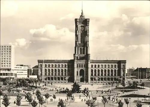 Berlin Rathaus Ost Berlin Kat. Berlin