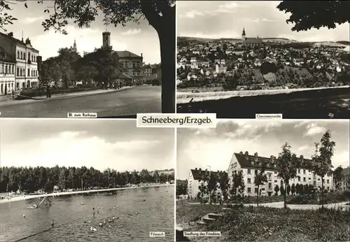 Schneeberg Erzgebirge Filzteich Siedlung des Friedens Kat. Schneeberg