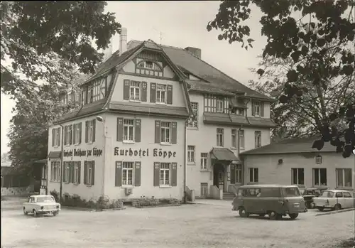 Bad Klosterlausnitz Kurhotel Koppe Kat. Bad Klosterlausnitz