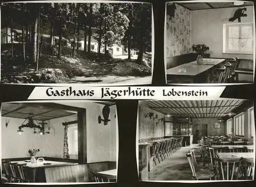 Lobenstein Bad Gasthaus Jaegerhuette / Bad Lobenstein /Saale-Orla-Kreis LKR