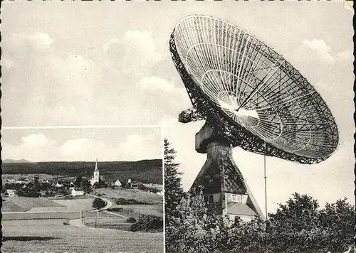 Bad Muenstereifel Radioteleskop Stockert Kat. Bad Muenstereifel