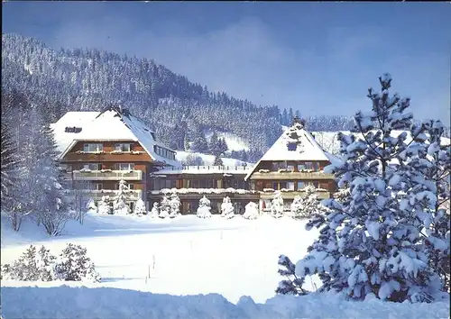 Hinterzarten Hotel Reppert im Winter Kat. Hinterzarten