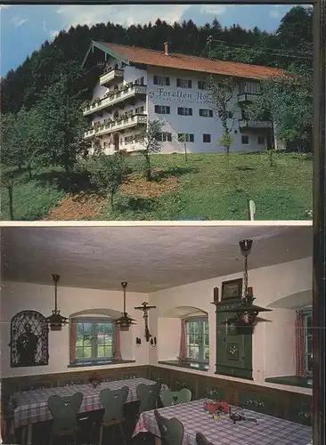 Eisenaerzt Pension Restaurant Forellen Hof Kat. Siegsdorf