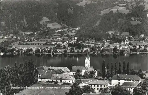 Ossiach und Bodensdorf am Ossiachersee Kirche Kat. Ossiach