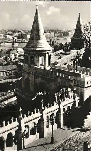 Budapest Halaszbastya Fischerbastei Kat. Budapest