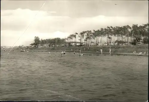 Pepelow Zeltplatz Strand Kat. Am Salzhaff